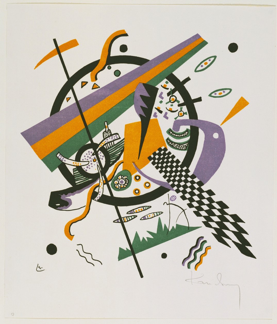 Små världar IV, 1922 av Wassily Kandinsky