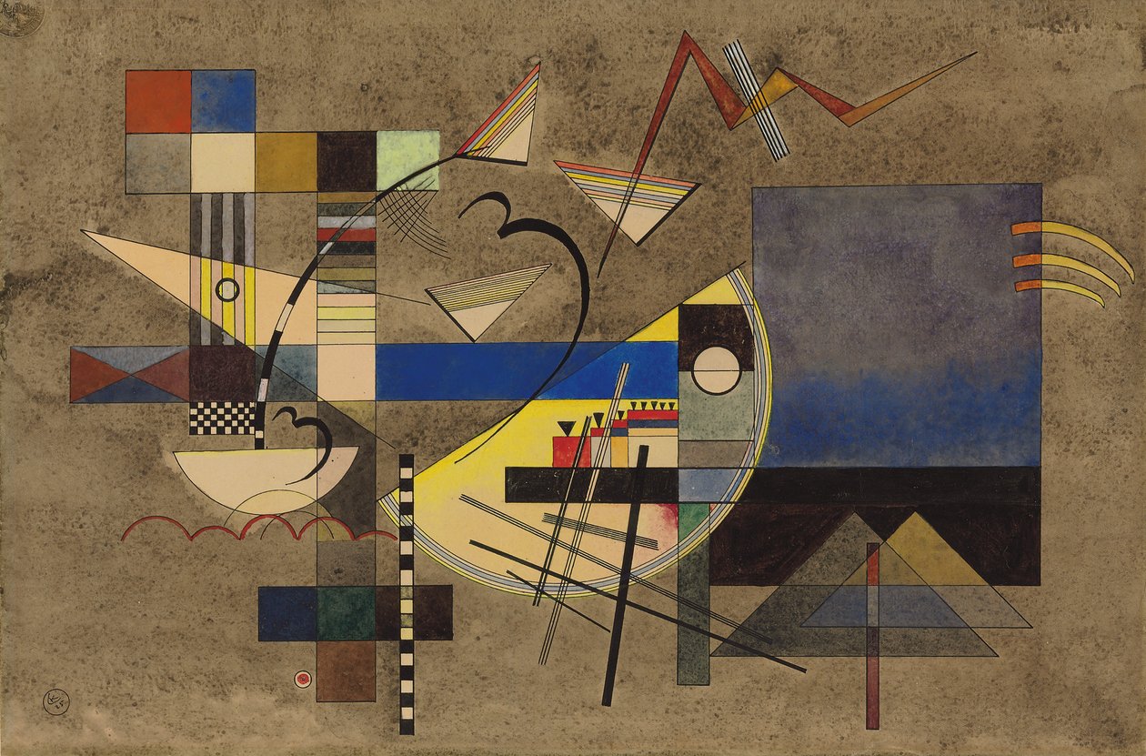 Fast III; Festes III av Wassily Kandinsky