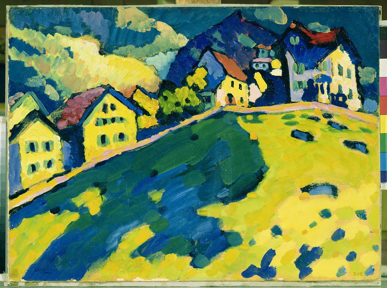 Sommarlandskap av Wassily Kandinsky