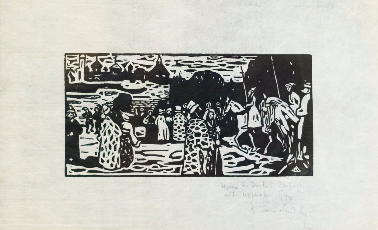 Söndag - Gammalryska av Wassily Kandinsky
