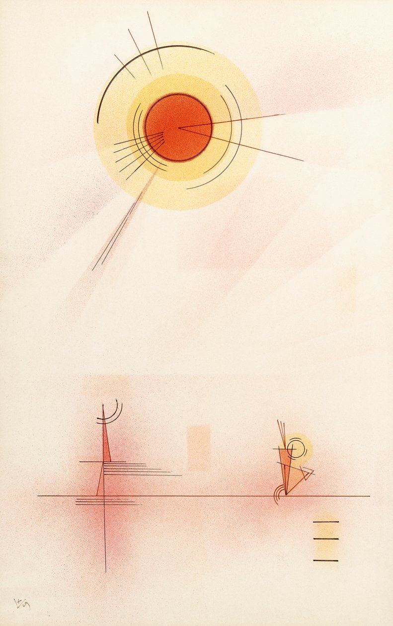 Solsken av Wassily Kandinsky