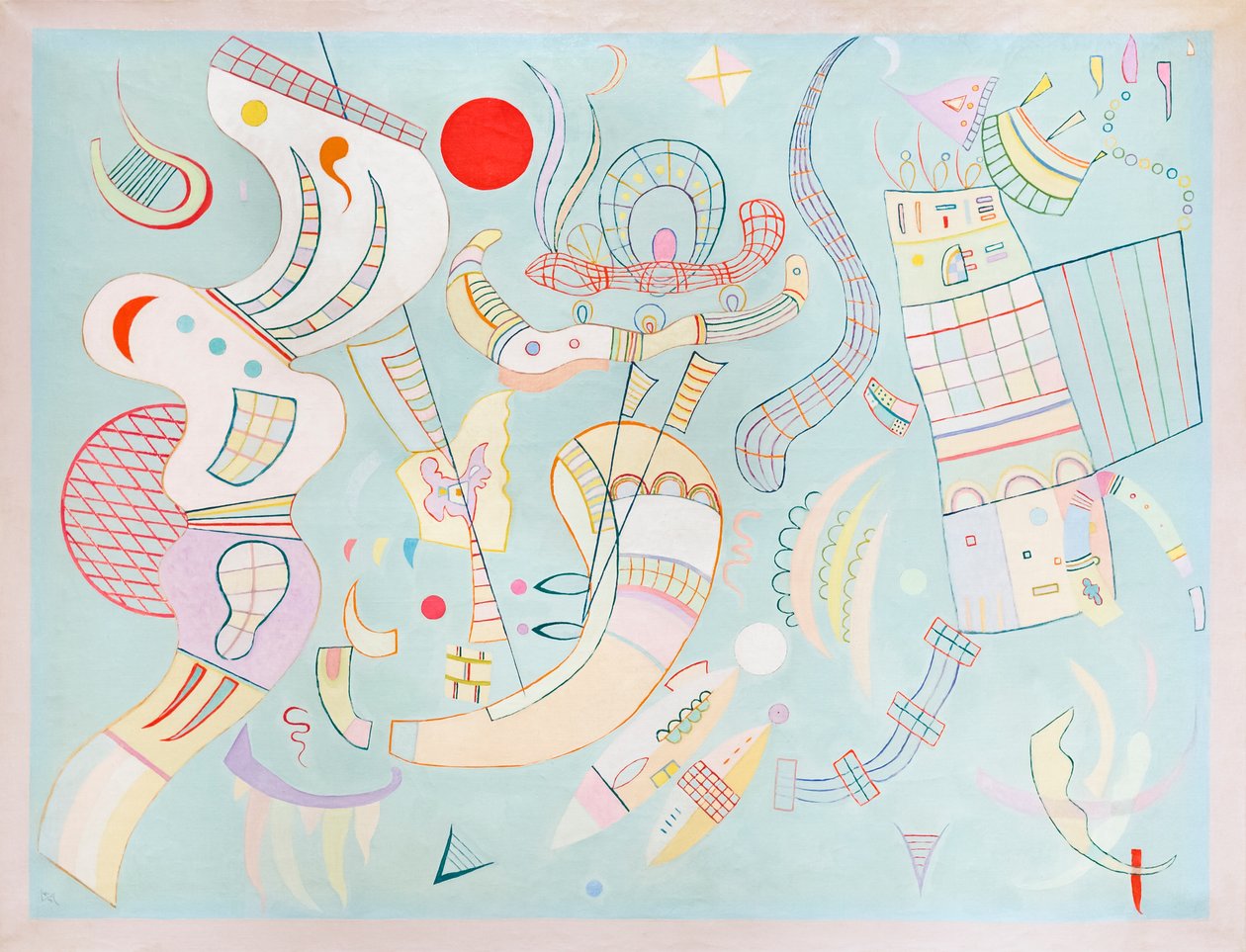 Ta bort spänningar av Wassily Kandinsky