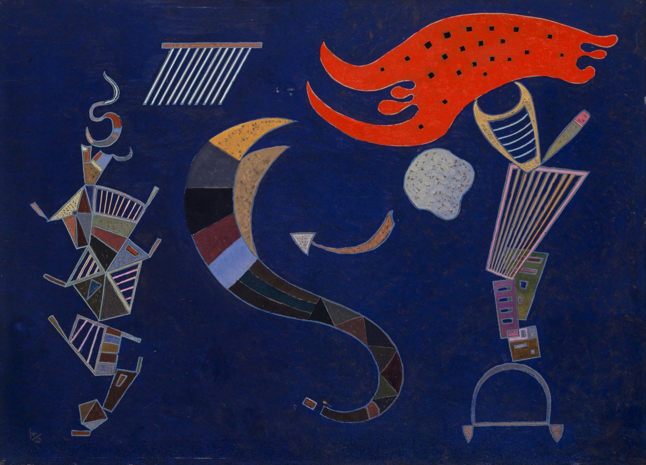 Pilen, 1943. av Wassily Kandinsky