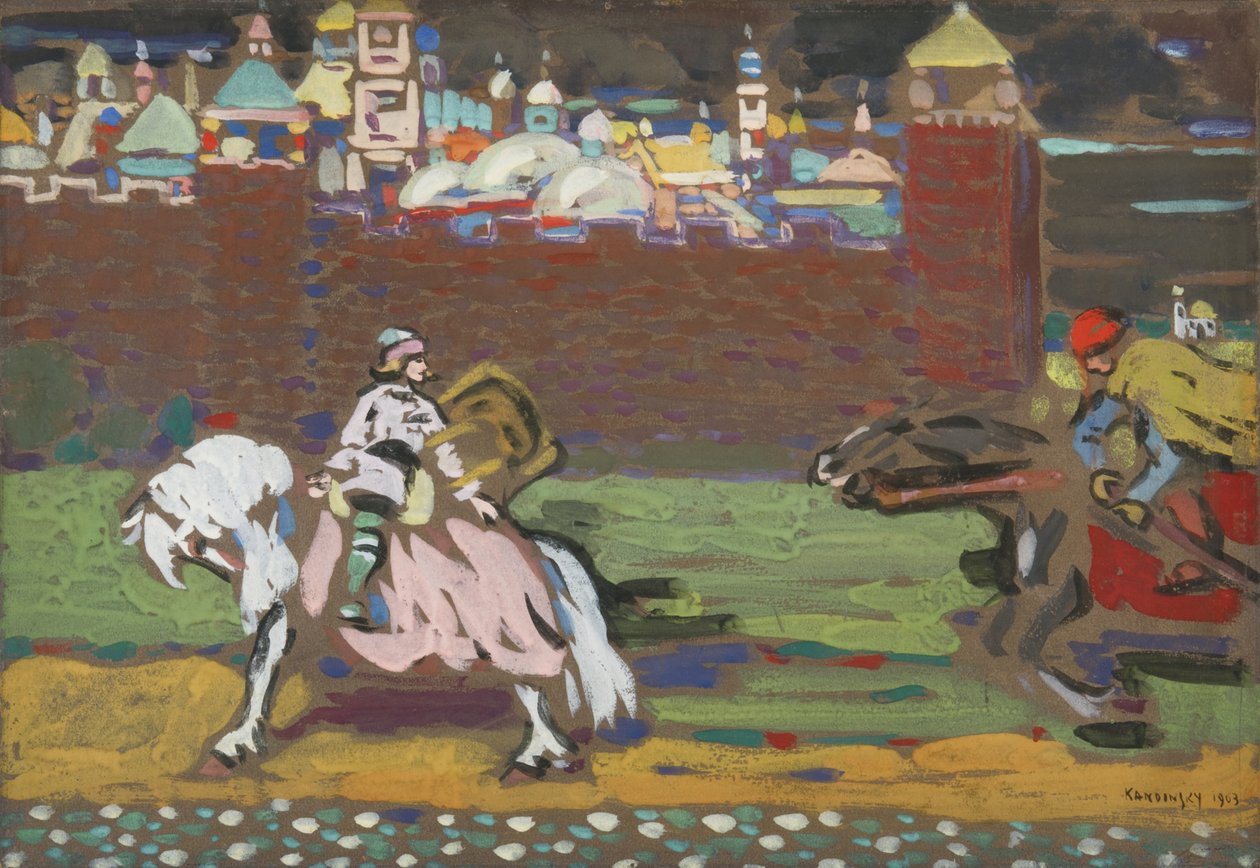 Korsfararna av Wassily Kandinsky