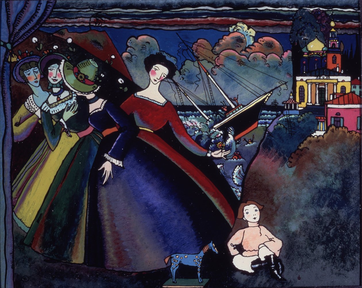 Fartyget av Wassily Kandinsky