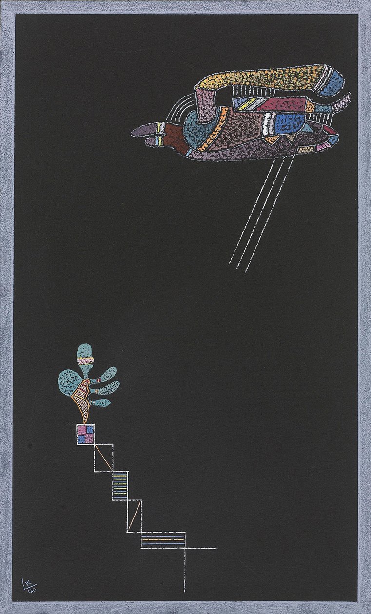 Utan titel, 1940. av Wassily Kandinsky