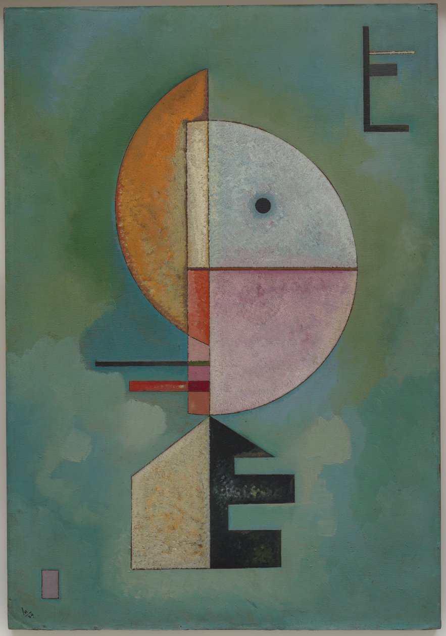Uppåt, 1929 av Wassily Kandinsky
