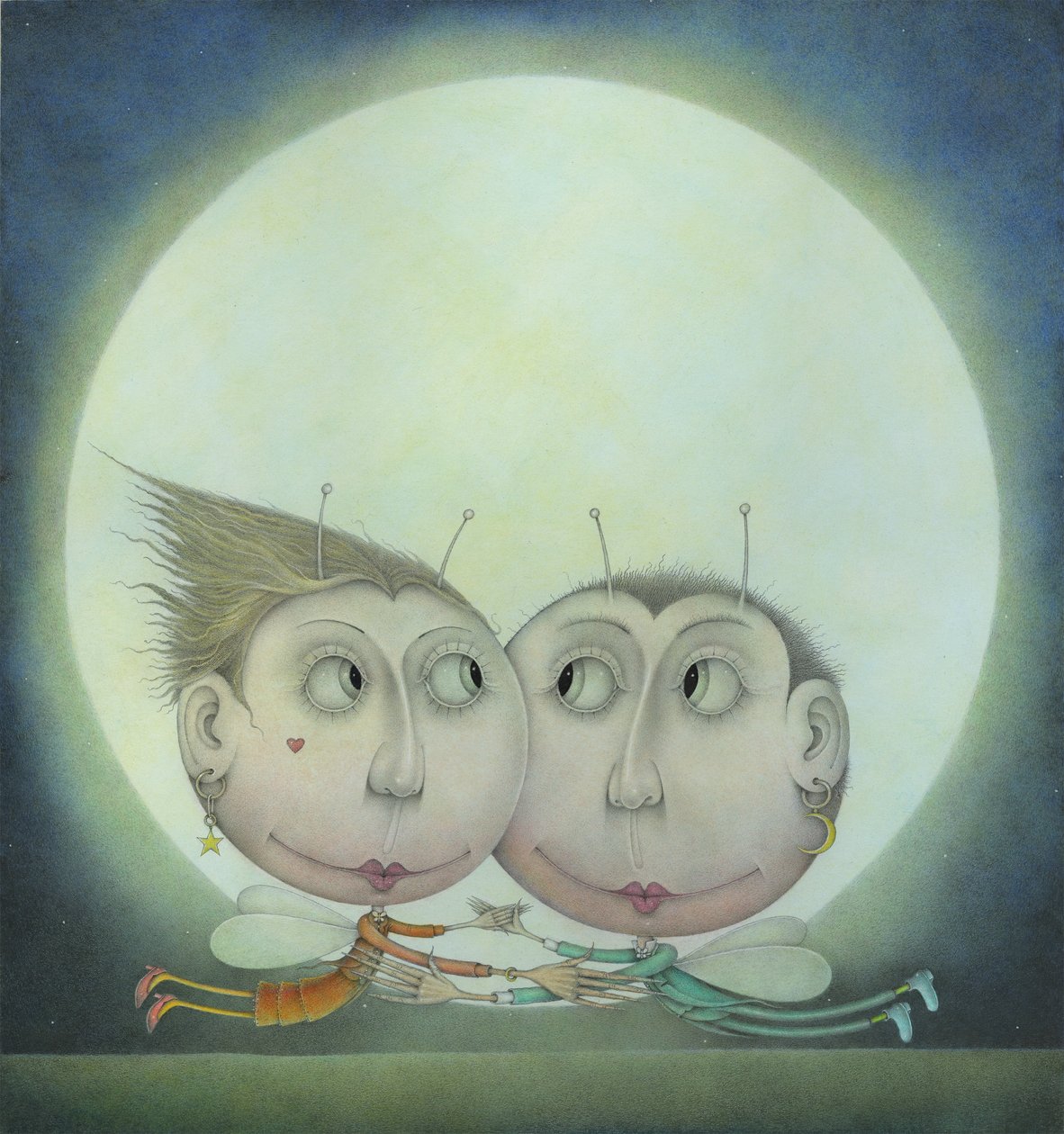 Buzz, 2011 (blandteknik) av Wayne Anderson