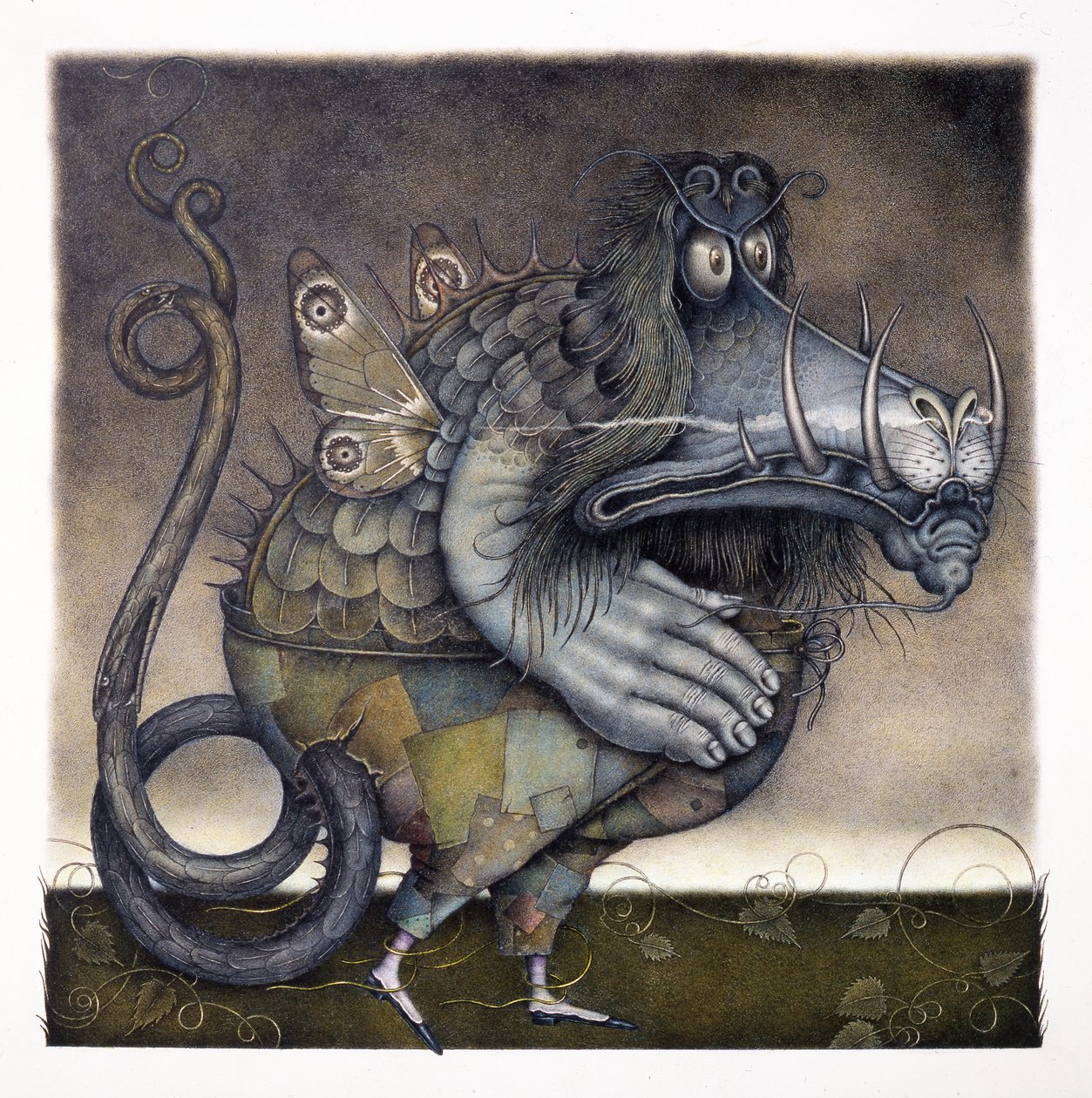 Megalump stampades av av Wayne Anderson