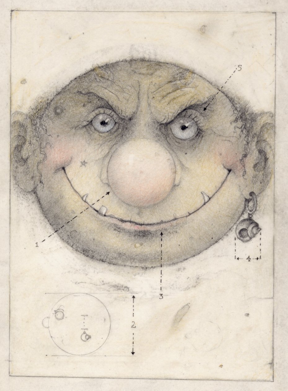 Porträtt av en Leprechaune av Wayne Anderson