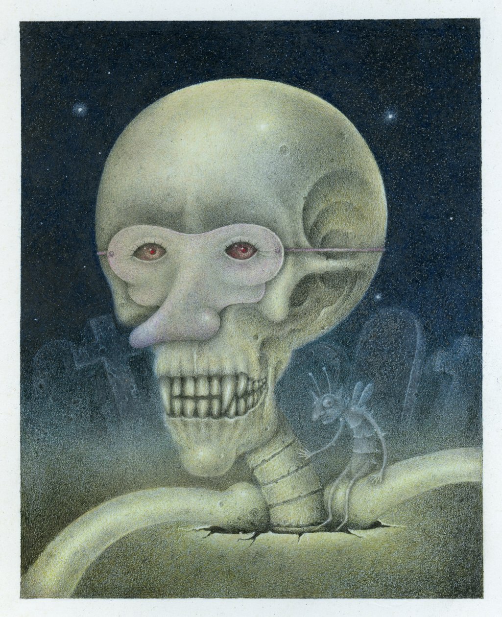 Skellybones och Grubsteak av Wayne Anderson