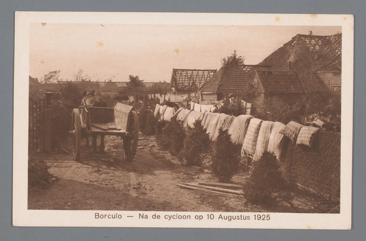 Borculo -- Efter cyklonen den 10 augusti 1925 av Weenenk and Snel