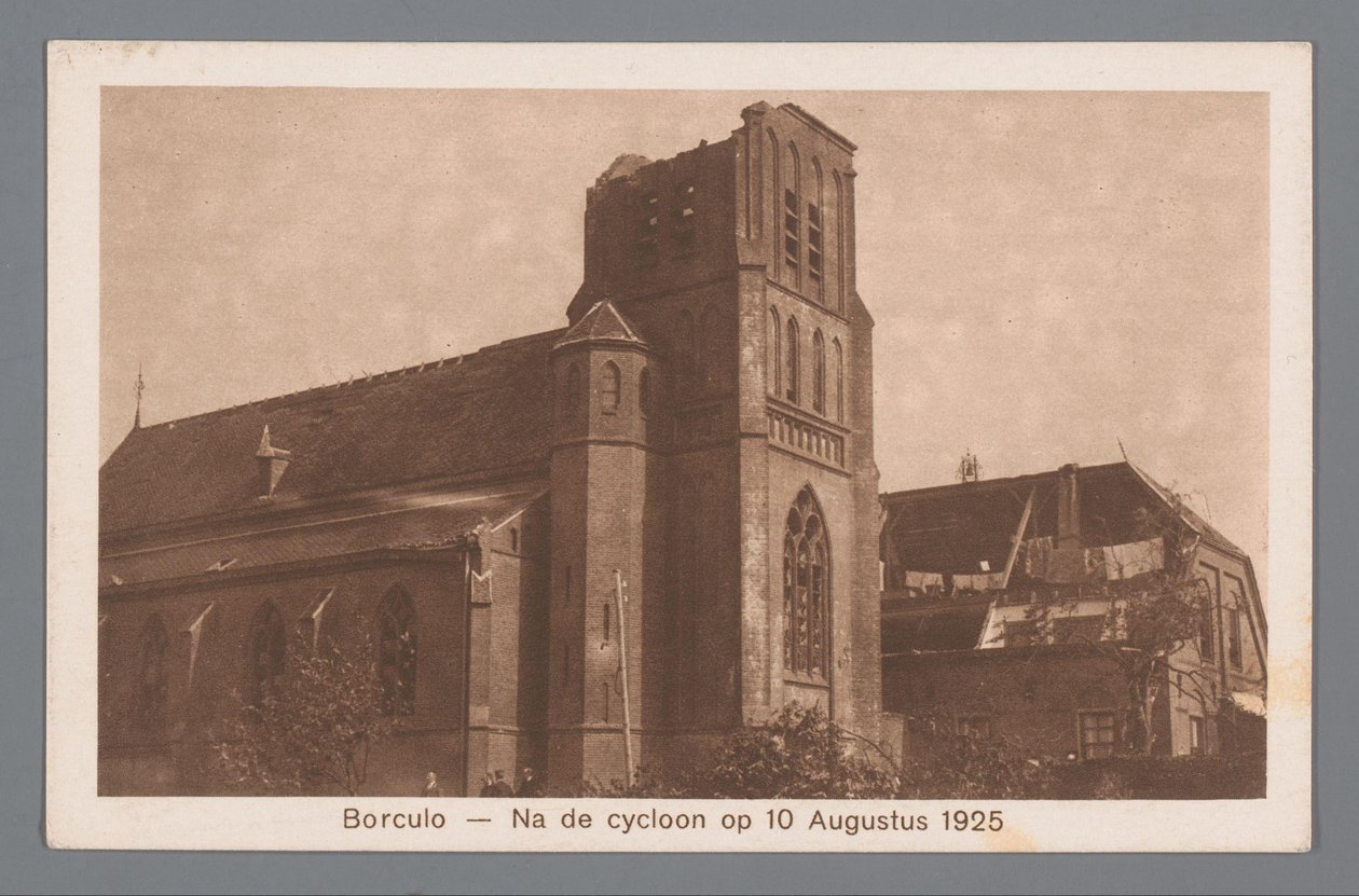 Borculo -- Efter cyklonen den 10 augusti 1925 av Weenenk and Snel