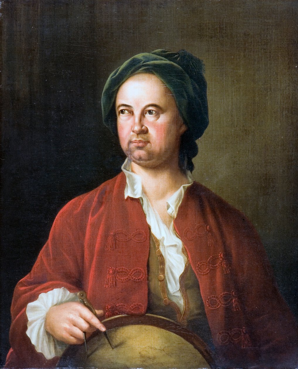 Lewis Morris, Llwellyn Ddu o Fon (olja på duk) av Welsh school