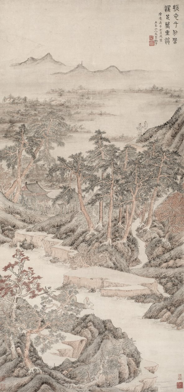 Tvätta fötterna från den dammiga världen, 1570. av Wen Boren