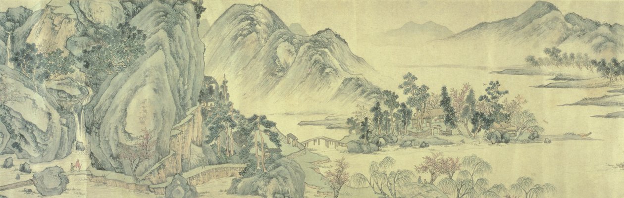 Peach Blossom Spring av Wen Zhengming