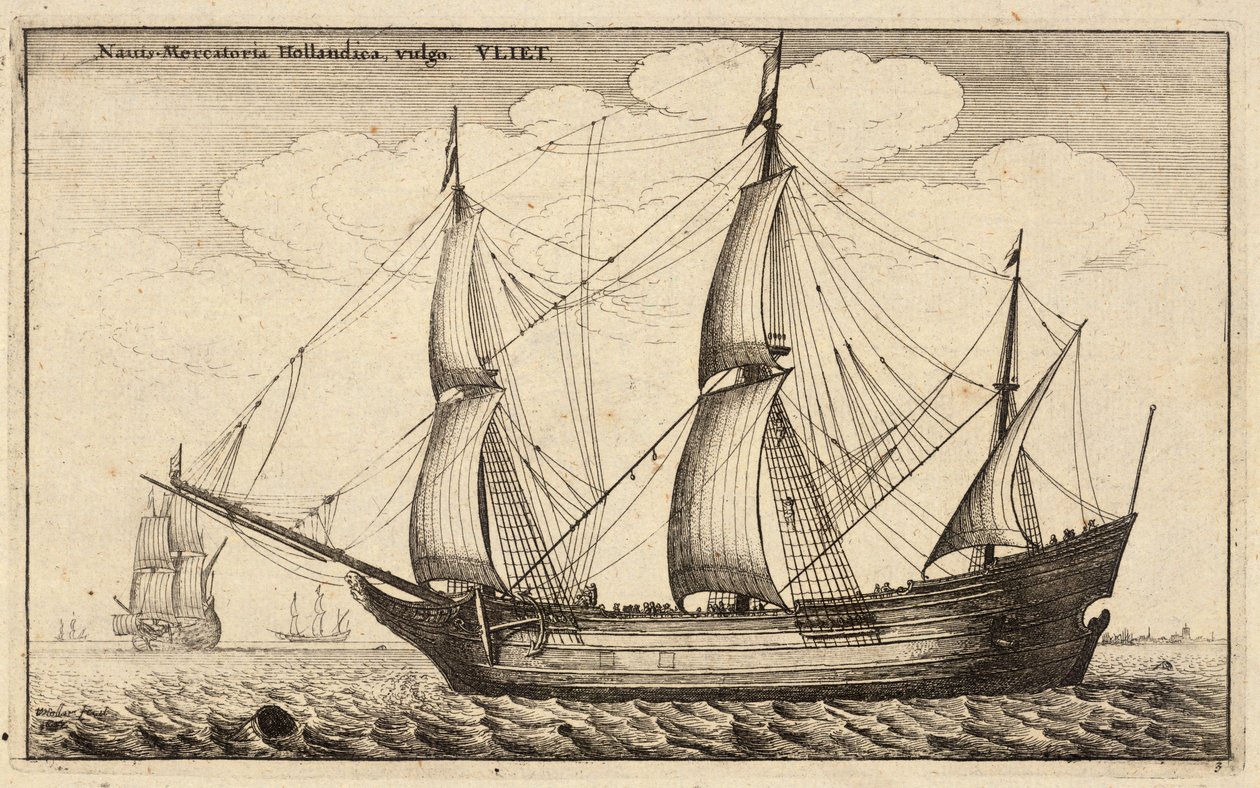 A Flute. State 2 av Wenceslaus Hollar