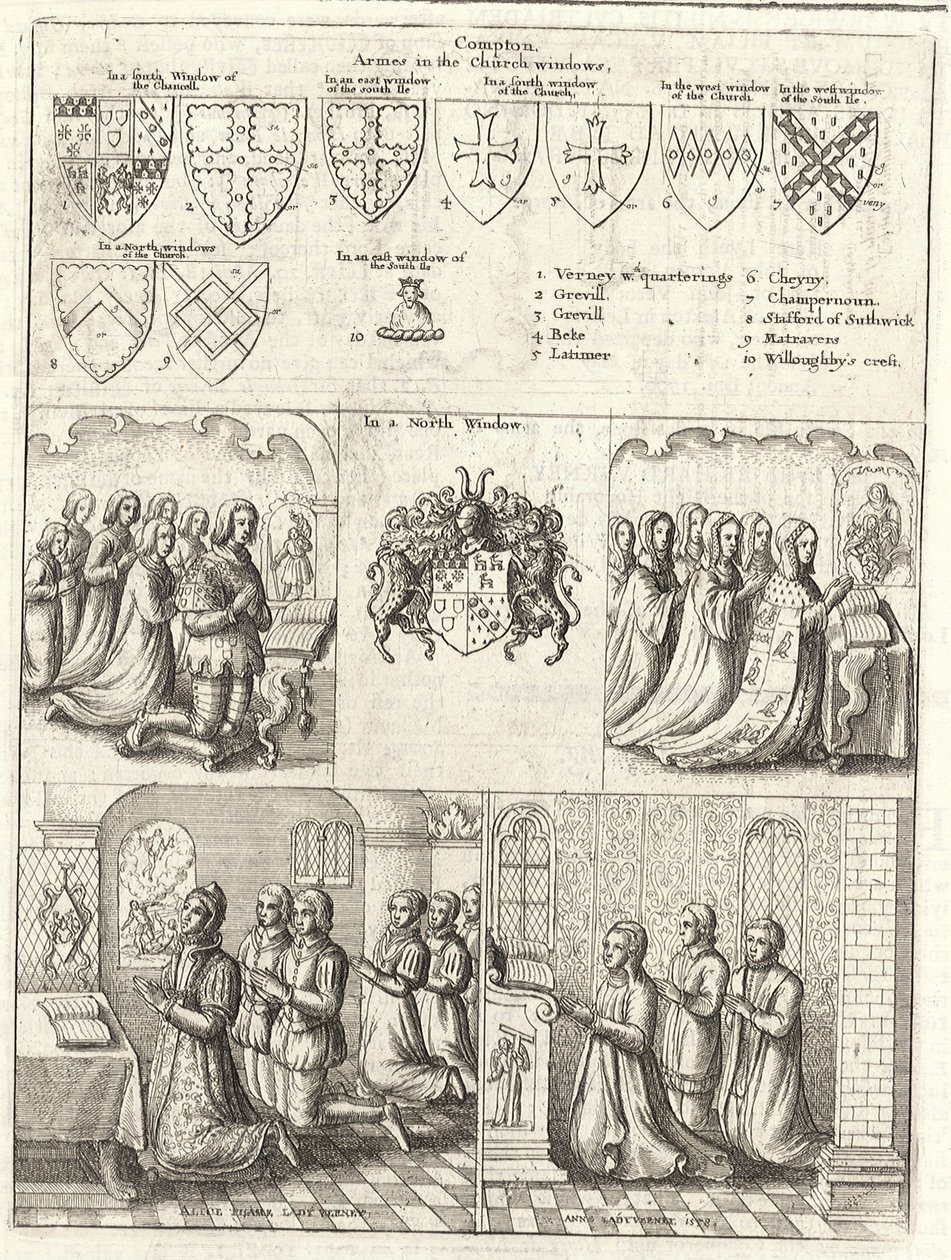 Compton (stained glass) av Wenceslaus Hollar