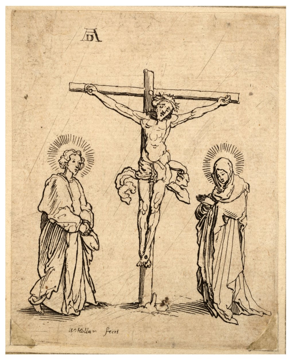 Korsfästelse av Wenceslaus Hollar