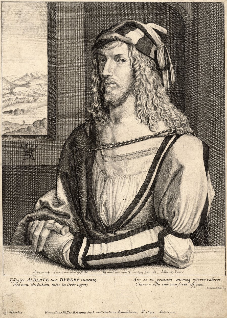 Dürer the younger av Wenceslaus Hollar