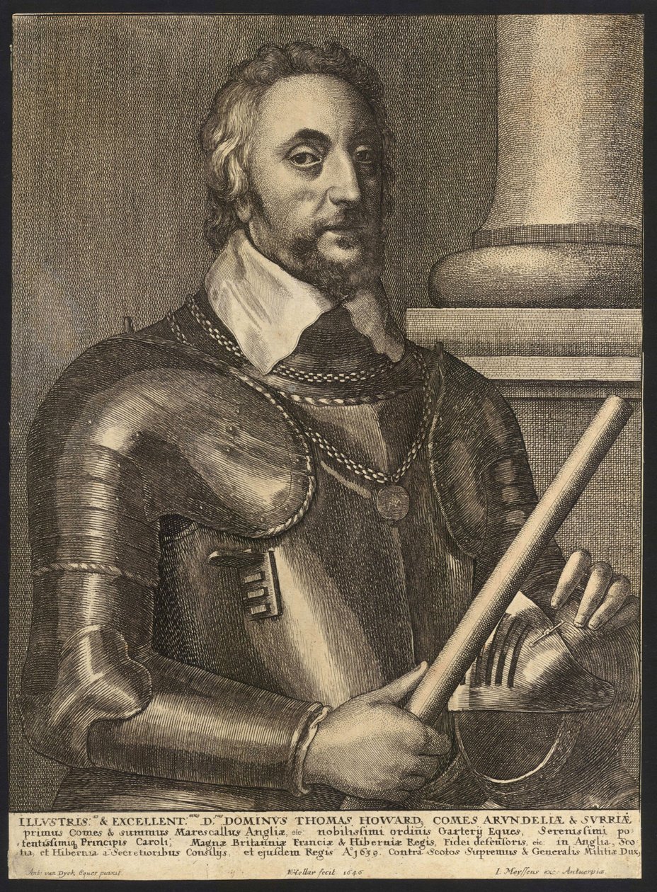 Thomas, Earl of Arundel. State 1 av Wenceslaus Hollar