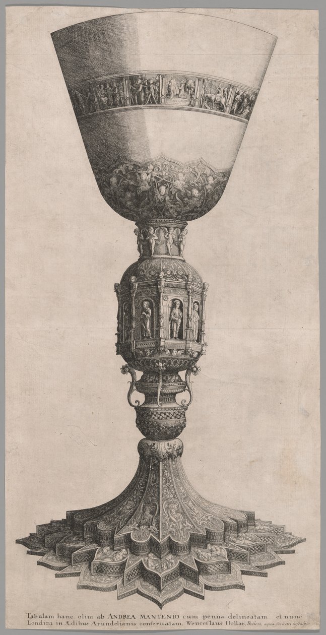 Bägare av Wenceslaus Hollar