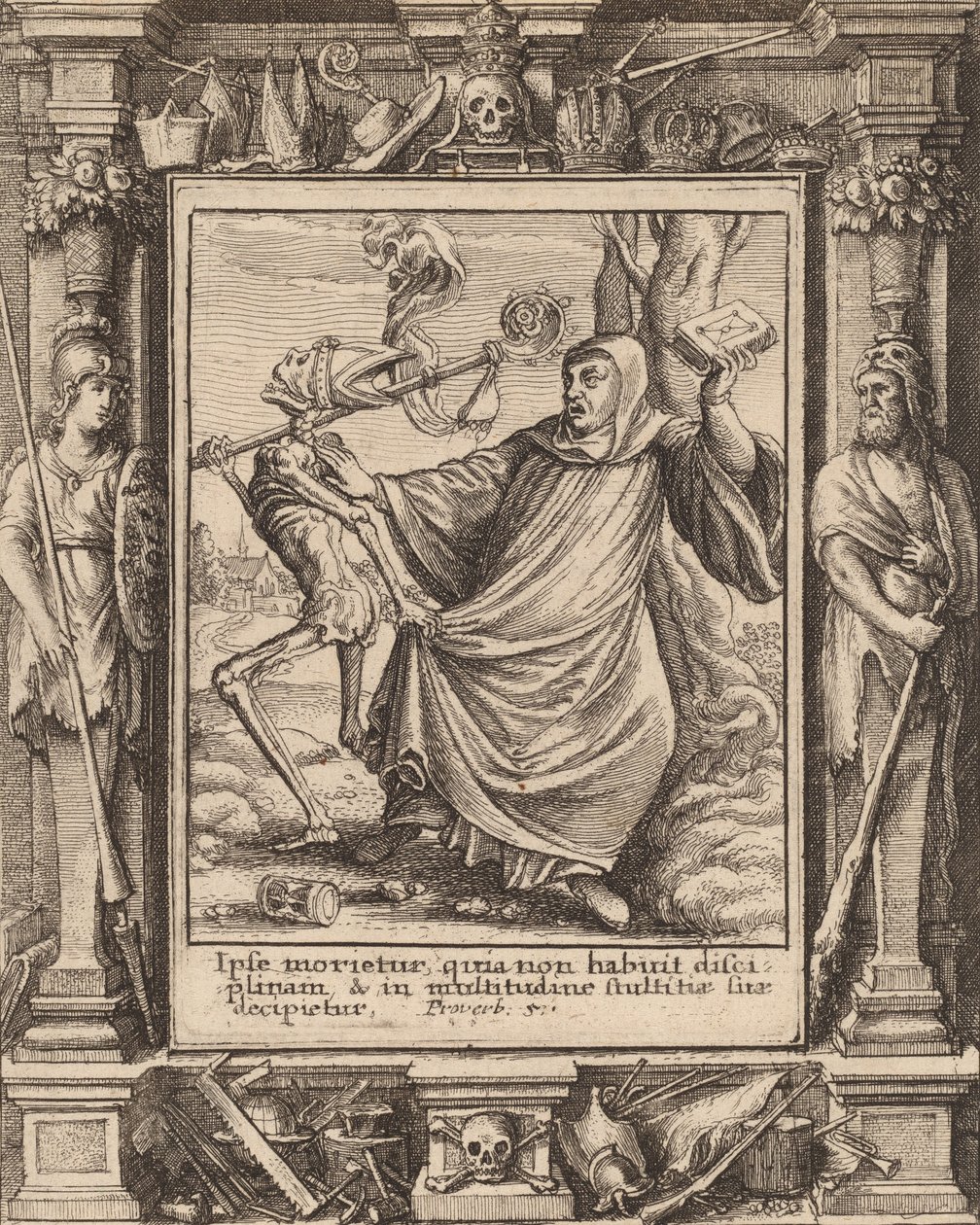 Abbot, 1651. av Wenceslaus Hollar