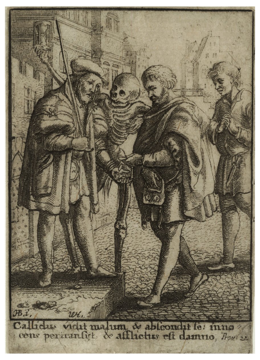 Förespråkare. Tillstånd 2 av Wenceslaus Hollar