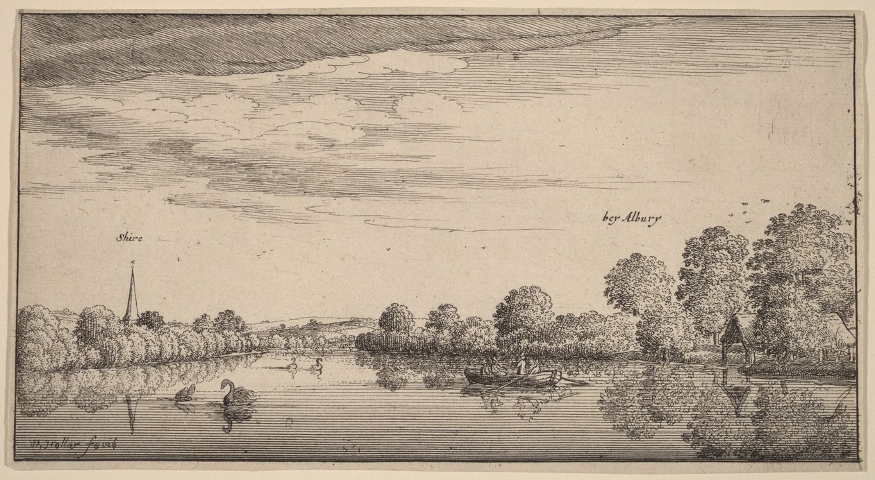 Albury av Wenceslaus Hollar