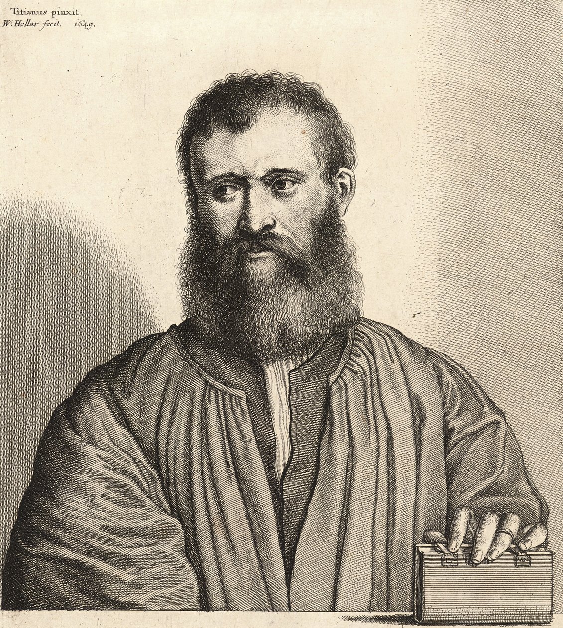 Altoviti, eller av huset. Tillstånd 3 av Wenceslaus Hollar