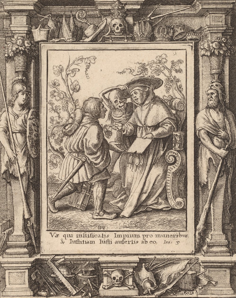 Kardinal, 1651. av Wenceslaus Hollar