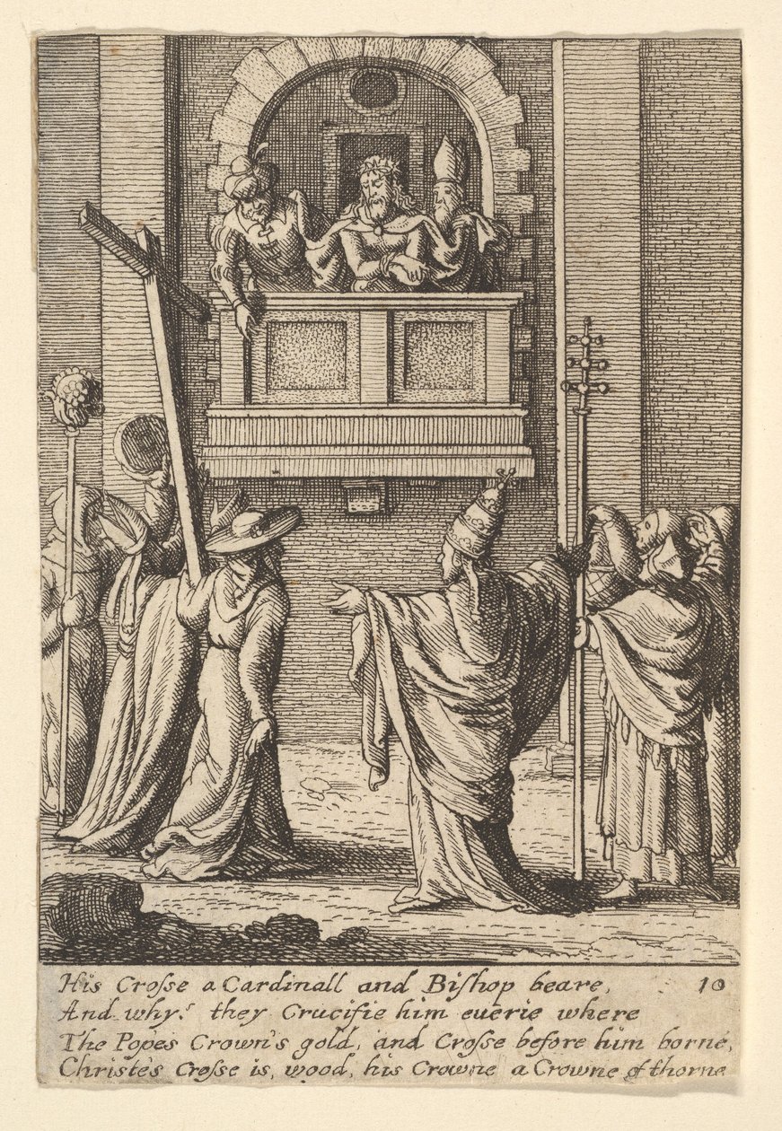 Se man, 1625-77. av Wenceslaus Hollar