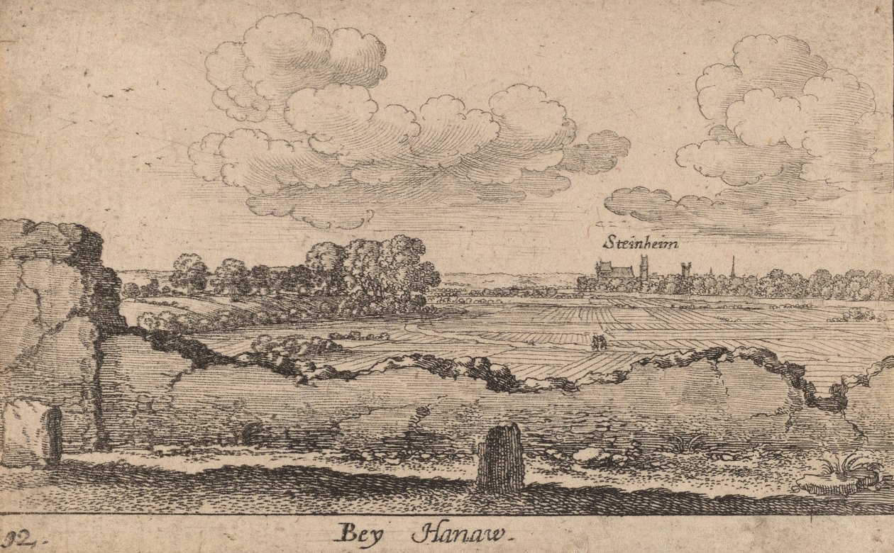Född 1635. av Wenceslaus Hollar