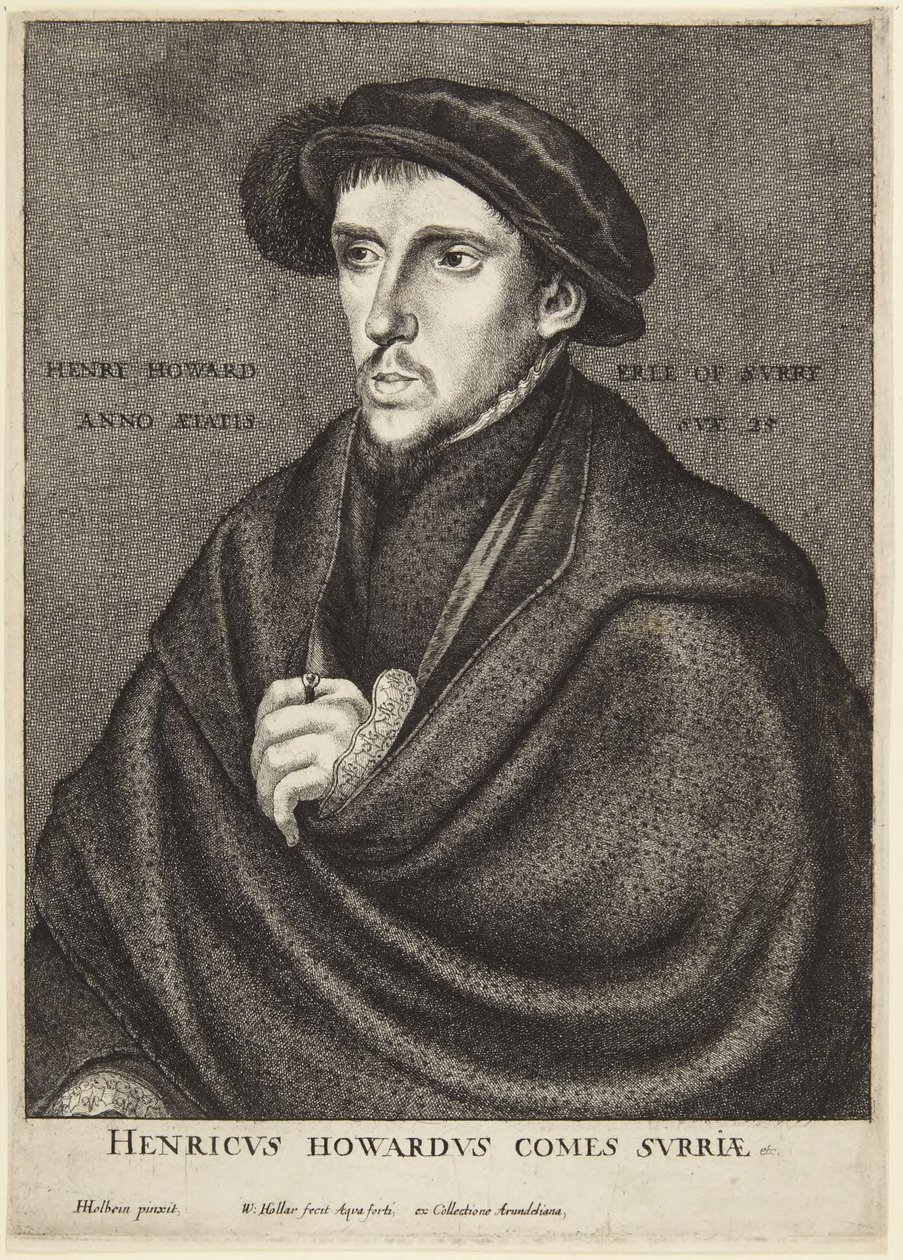Henry Howard, greve av Surrey av Wenceslaus Hollar