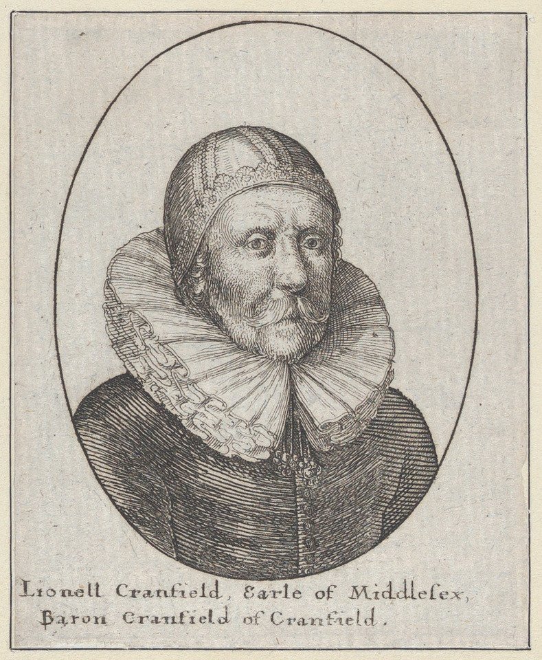 Lionell Cranfield, Earl of Middlesex, Baron Cranfield of Cranfield, 1644., 1644. av Wenceslaus Hollar