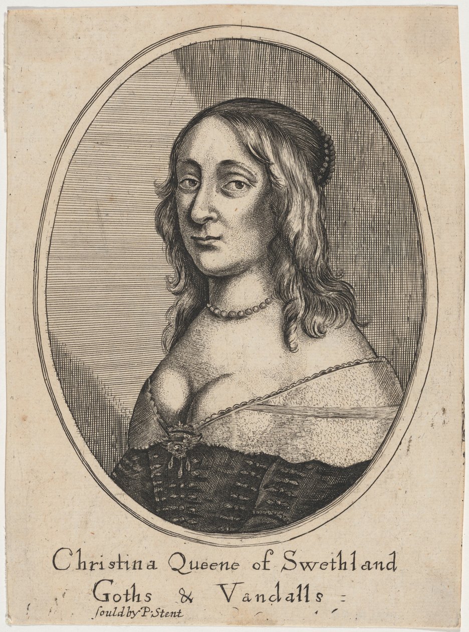 Drottning Kristina av Wenceslaus Hollar