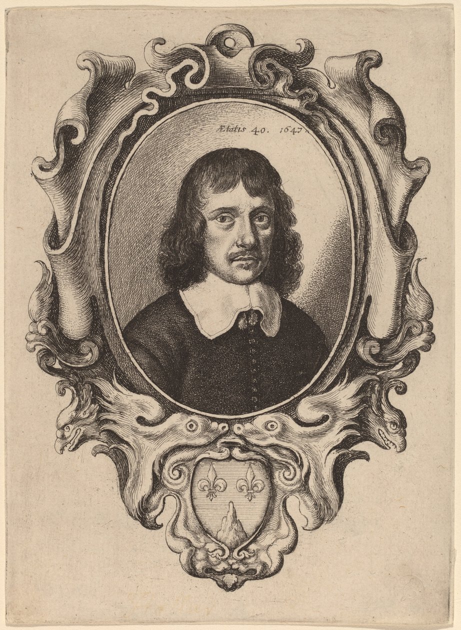 Självporträtt av Wenceslaus Hollar