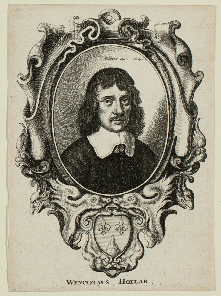 Självporträtt av Wenceslaus Hollar