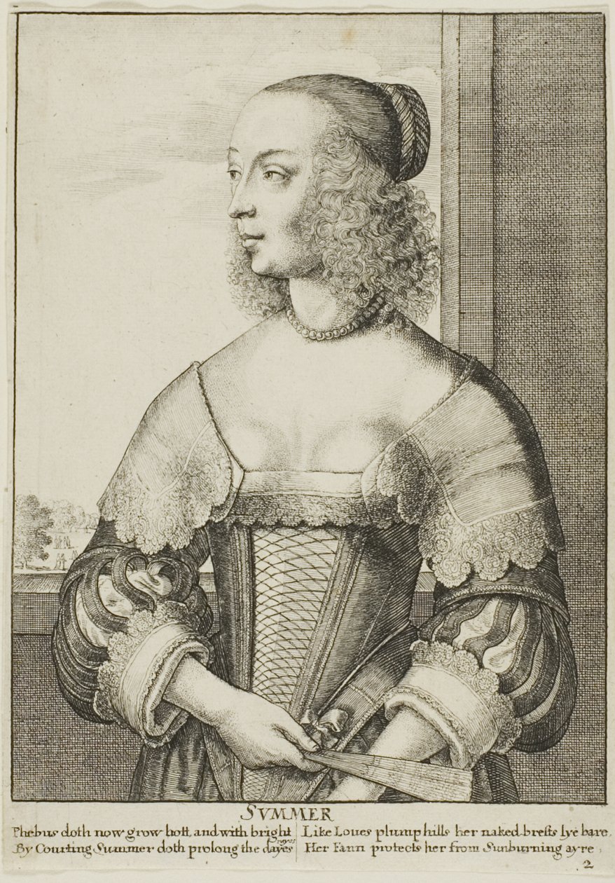 Sommar av Wenceslaus Hollar