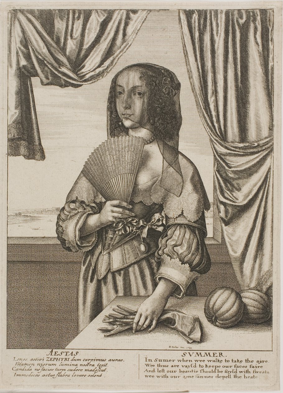 Sommar av Wenceslaus Hollar