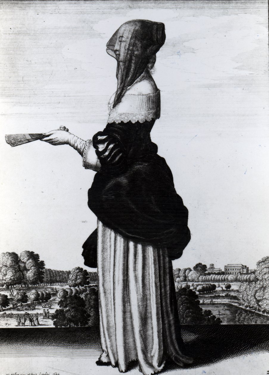 Sommaren 1644 av Wenceslaus Hollar