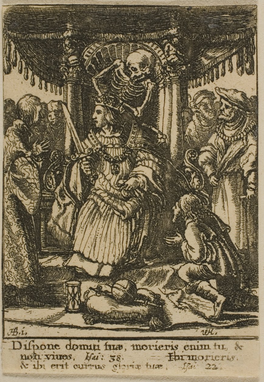 Kejsaren och döden av Wenceslaus Hollar