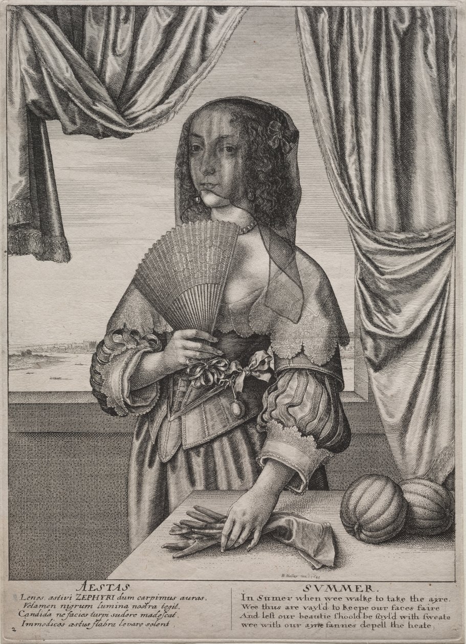 De fyra årstiderna av Wenceslaus Hollar