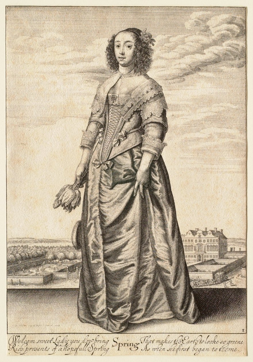 De fyra årstiderna: Våren av Wenceslaus Hollar