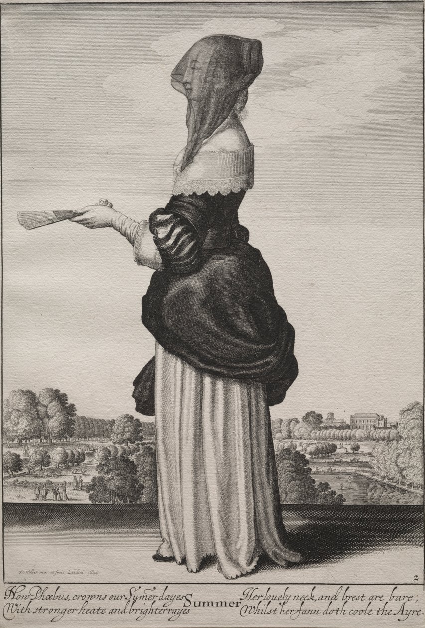 Årstiderna: Sommar av Wenceslaus Hollar