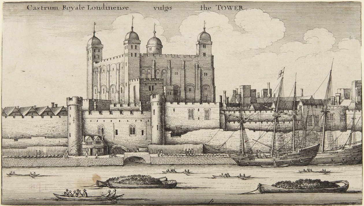 Towern i London av Wenceslaus Hollar