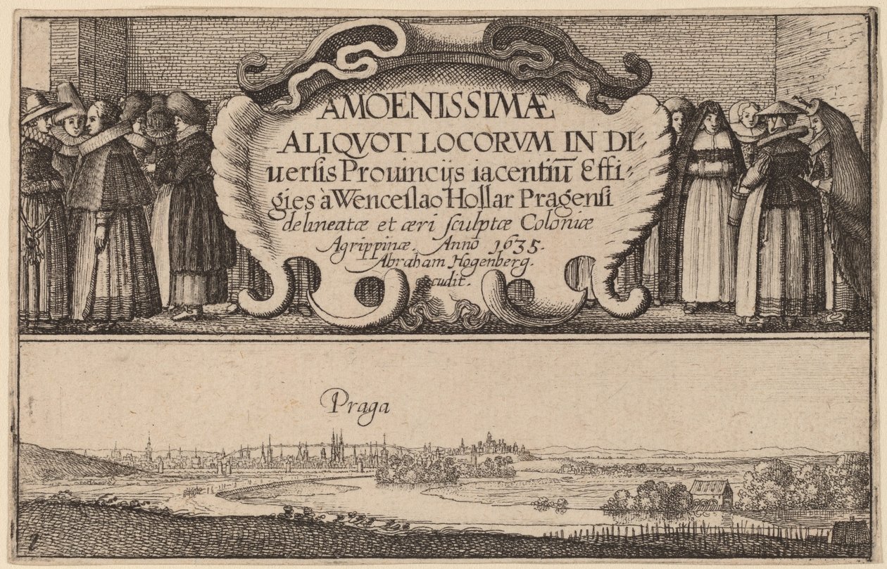 Titelsida av Wenceslaus Hollar