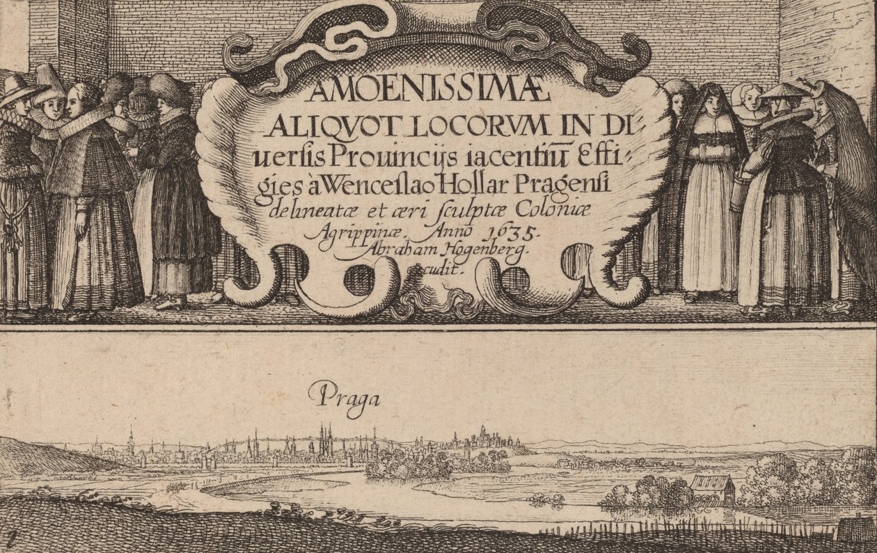 Titelsida, 1635. av Wenceslaus Hollar