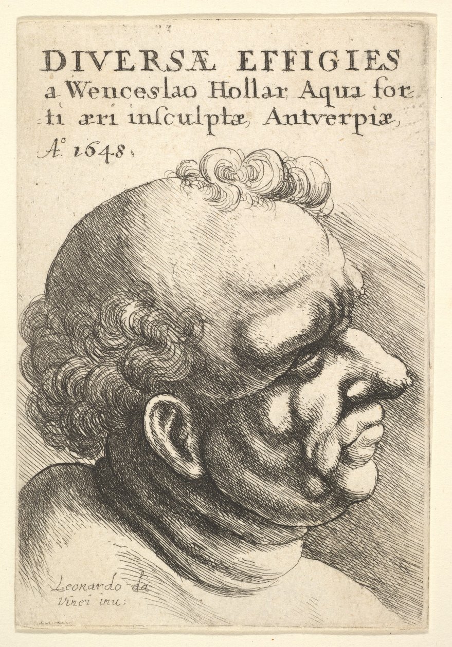 Titelsida, Diverse porträtt, 1648 av Wenceslaus Hollar