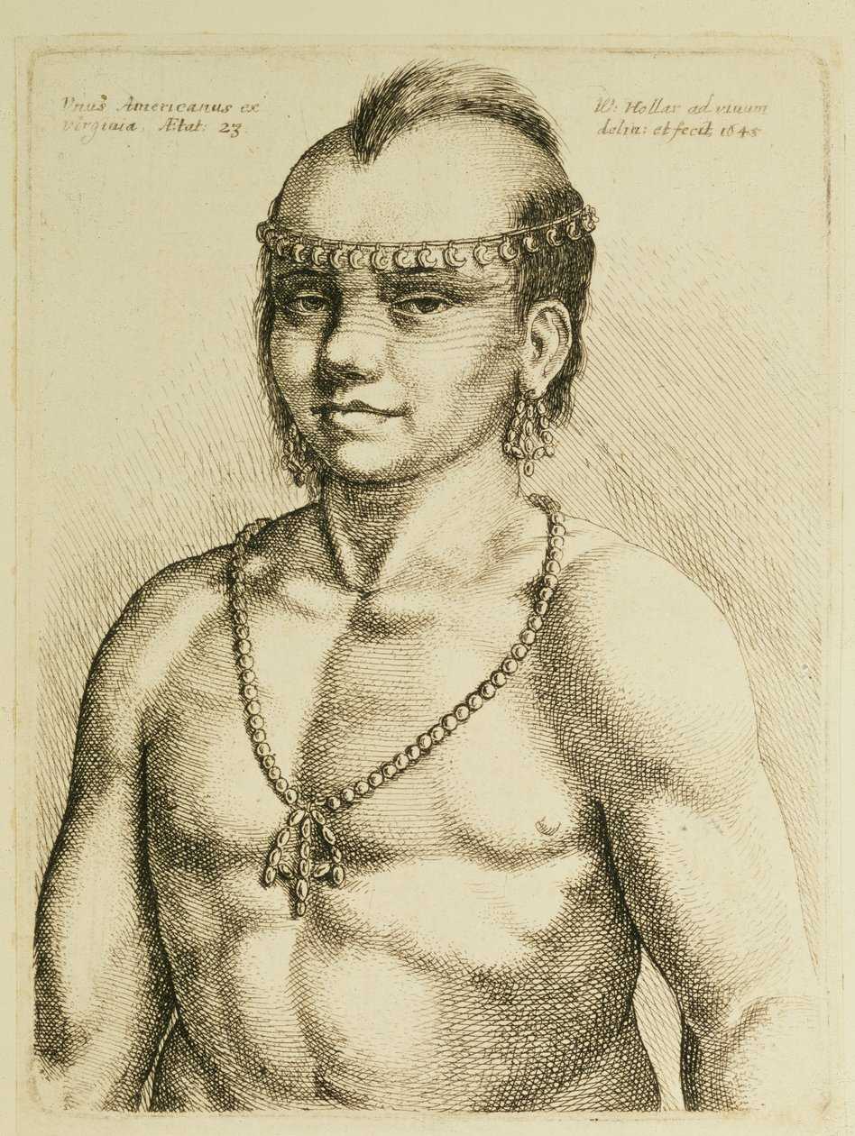 Virginian Indian från "Hollar